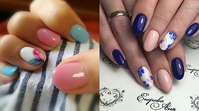 Wiosenne paznokcie - 30 pomysłów na manicure na zbliżającą się wiosnę [GALERIA]
