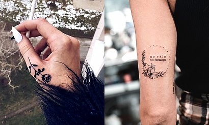 Małe tatuaże - 21 fantastycznych  i ciekawych wzorów dla dziewczyn
