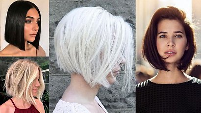 Short, midi i long bob - 18 ultramodnych cięć, które odejmą Ci lat