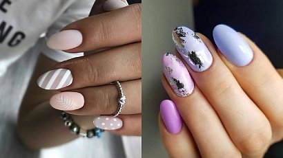 Pastelowy manicure - 25 pomysłów na paznokcie w cukierkowych kolorach