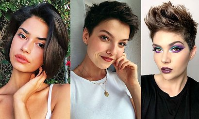 21 krótkich fryzur dla brunetek i szatynek - katalog fryzjerskich trendów