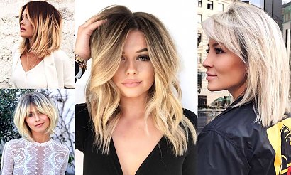30 modnych cięć dla włosów w kolorze blond - katalog fryzur wiosna/lato