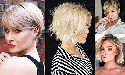 Krótkie cięcia dla blondynek – kilkanaście stylowych propozycji