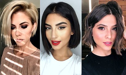 Włosy w pół szyi – katalog kobiecych trendów na nadchodzący sezon