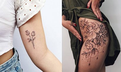 Kobiece tatuaże 2020 - galeria przepięknych wzorów