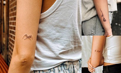 Małe tatuaże - przegląd najlepszych pomysłów z sieci