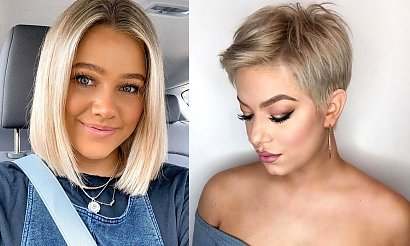 18 modnych cięć dla włosów w kolorze blond - katalog stylowych fryzur