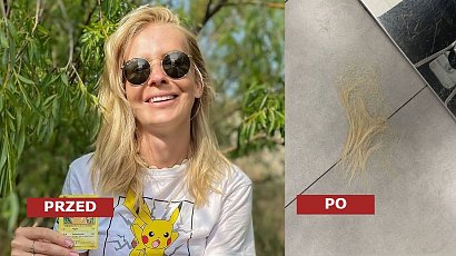 Edyta Pazura przedłużyła włosy i obcięła grzywkę curtain bangs! Dobrze jej w doczepach?