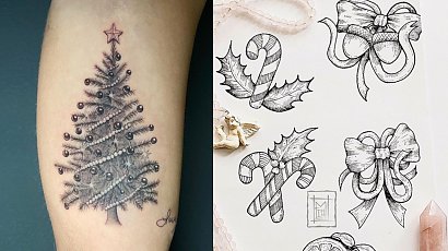 Tatuaże ze świątecznym motywem!