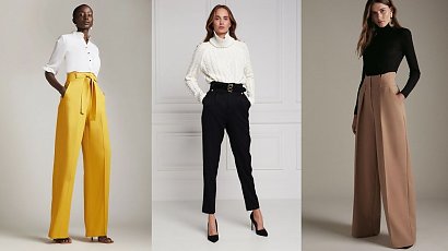 Spodnie z wysokim stanem - czy to dobry wybór dla każdego? Zobacz najmodniejsze stylizacje!
