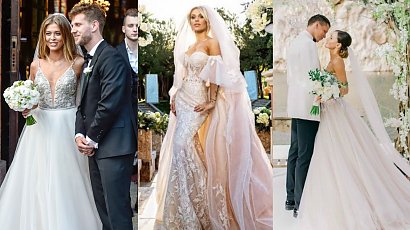 Najpiękniejsze suknie ślubne polskich celebrytek
