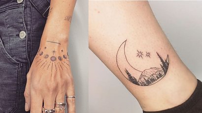 #Moontattoo - zainspiruj się księżycowymi tatuażami razem z nami!