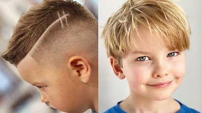Modne fryzury chłopięce - 19 pomysłów na to, jak ostrzyc małego i większego chłopca