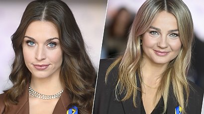 Małgorzata Socha czy Julia Kamińska? Która lepiej nosi brązową marynarkę?