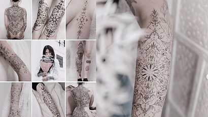 #OrnamentTattoos - ta artystka ze Śląska dba o najmniejszy szczegół - koniecznie zobacz 17 niesamowitych zdobień ciała!