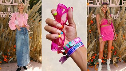 Coachella 2022: Moda na... lalkę Barbie? Gwiazdy w różowych stylizacjach