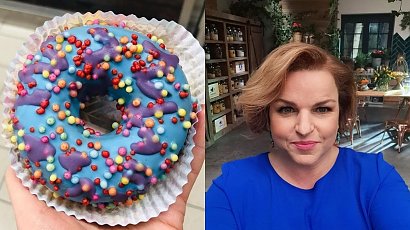 Katarzyna Bosacka ocenia donuty Ekipy Friza: "56 składników, jeden z kostek do toalet" - pisze