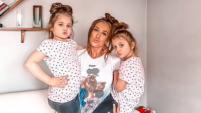 Eliza Trybała pokazała duże córki! Która z nich jest bardziej do niej podoba?