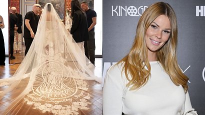 Kourtney Kardashian wzięła ślub w welonie z Maryją! Małgorzata Tomaszewska oburzona jej suknią ślubną: "To jest kpina z wiary!"