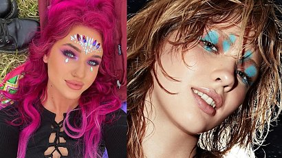 #FESTIVALMAKEUP - zobacz najświeższe trendy w festiwalowych makijażach na lato 2022!