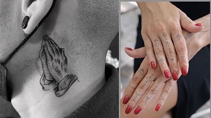 Małe tatuaże: na nadgarstku, kostce, palcach, w okolicy ucha. Jaki wzór warto wykonać?