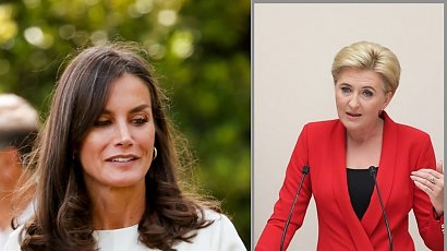 Czy królowa Hiszpanii podgląda stylizacje Agaty Dudy? My widzimy pewne podobieństwa!