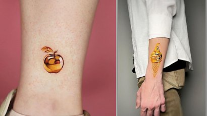 #goldtattoo - złoty tatuaż. To gorący trend 2022 roku! Zobacz najpiękniejsze stylizacje!