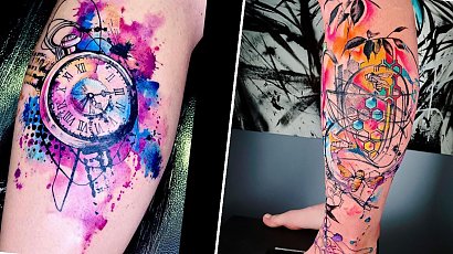 Tatuaże kolorowe - piękne, wyjątkowe i kobiece projekty! Zobacz i zainspiruj się!