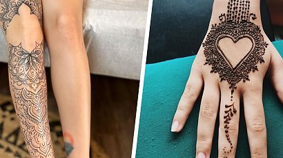 Tatuaże henną - spraw sobie pamiątkę w te wakacje! Oto najlepsze projekty!
