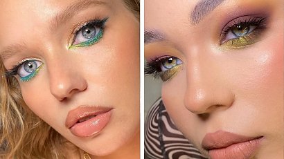 Trendy make-up na jesień 2022! Mieniące się cienie, foxy eyes i nie tylko!