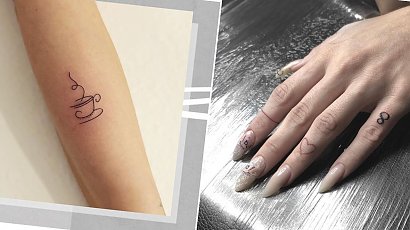 #minimalismtattoo - tatuaż minimalistyczny. Mniej bolesny, dyskretny, subtelny i piękny! Oto 15 propozycji