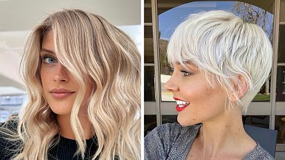 Modne fryzury dla blondynek - poznaj trendy strzyżenia i koloryzacje na wiosnę 2023