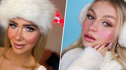 "I'm cold make up" - makijaż uwydatniający... zimę na twarzy. To gorący trend na 2023 rok!