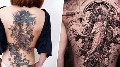 #backtattoo - tatuaż na plecach. Zobacz wspaniałe projekty!