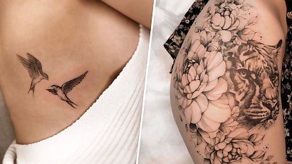 Tatuaże, podkreślające piękno kobiety. Zobacz 15 inspiracji, które warto wykonać w 2023 roku!