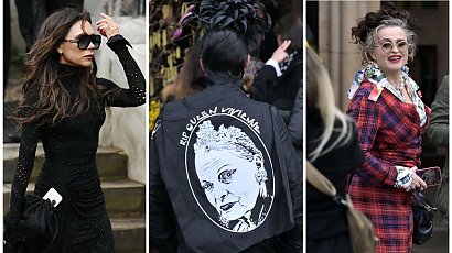 Ostatnie pożegnanie Vivienne Westwood. Victoria Beckham, Kate Moss i Helena Bonham Carter oddały hołd projektantce
