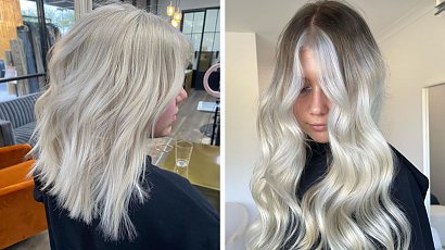 Platynowy blond w trendach na wiosnę 2023. Long bob, shaggy hair i nie tylko!