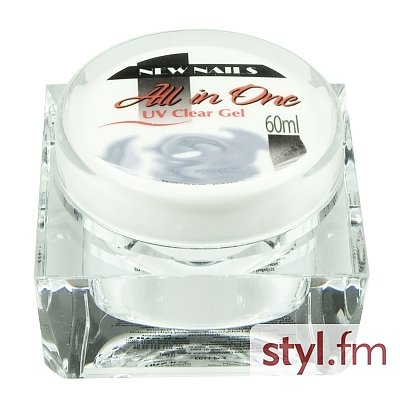All in One UV Clear Gel
jednofazowy żel UV clear