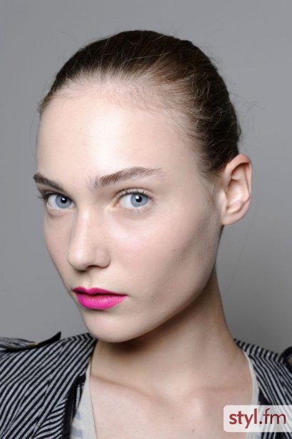 Modelka z pokazu Jil Sander