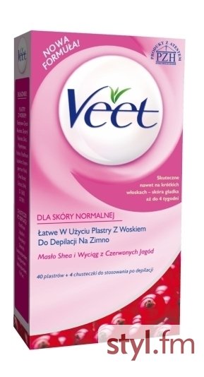 Plastry z woskiem Veet