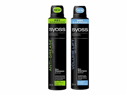 Syoss Volume Lift oraz Anti - Grease suchy szampon - 15zł