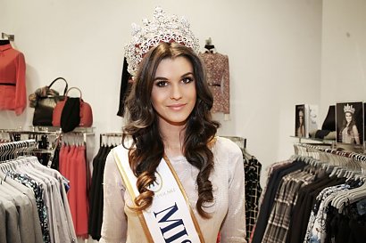 Miss Polski była zachwycona kolekcją, którą miała okazję obejrzeć.