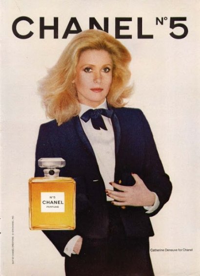 Catherine Deneuve w kampanii Chanel No 5