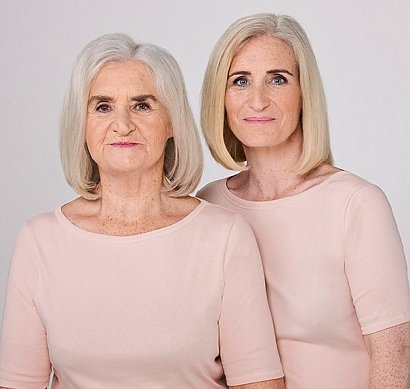 Esther (73) i jej córkę Wendy (43)