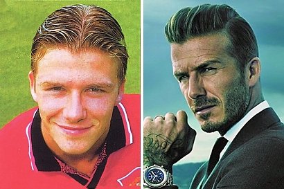 David Beckham - 1995, 2013