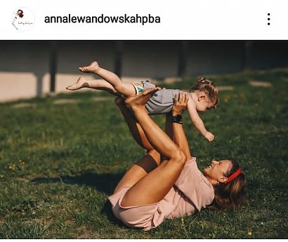 Anna Lewandowska, prywatnie, jest ostatnio przede wszystkim mamą!