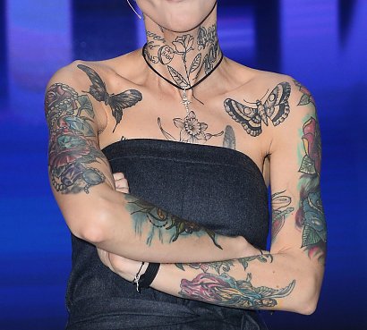 Agnieszka Chylińska i jej tatuaże