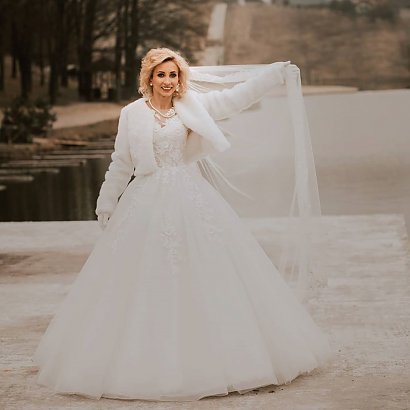 Liubov Miruk pokazała piękną suknię ślubną!