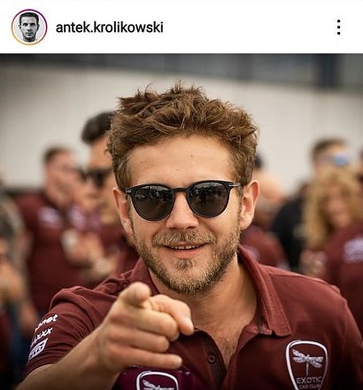 Kilka dni temu Antek Królikowski..