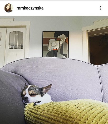 Marta Kaczyńska pokazała na Instagramie fragment mieszkania